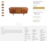 REFINISHED Danish MCM Teak Sideboard by IB Kofod-Larsen for Clausen and Son 7