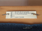Restored Mid Century Modern Lounge Armchair in grey linen by Muller and Stewart 4