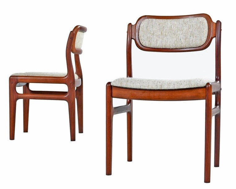 6 Danish MCM Rosewood Chairs by Johannes Andersen PERFECT, each $499 - Mid Century Modern Toronto