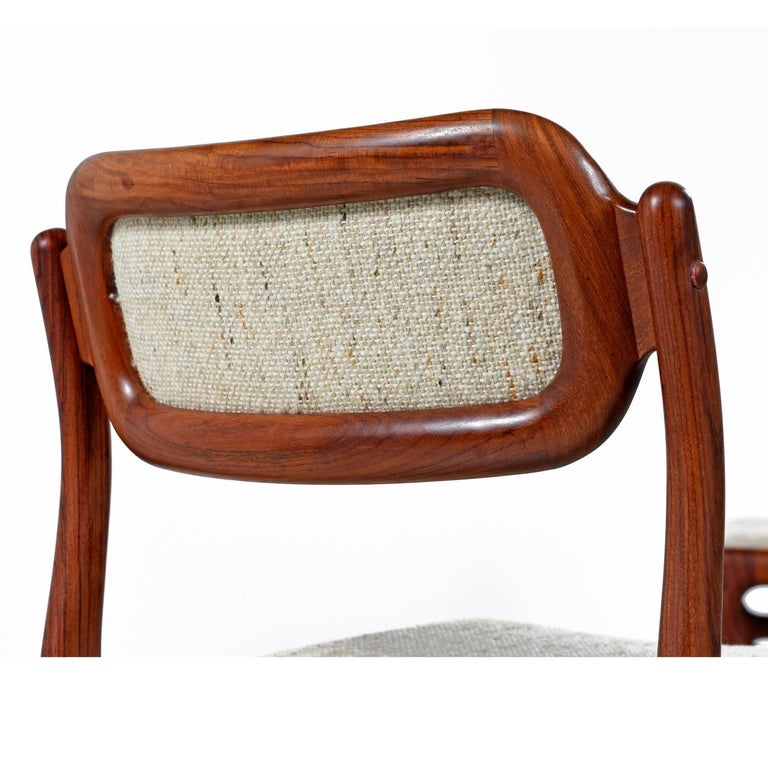 6 Danish MCM Rosewood Chairs by Johannes Andersen PERFECT, each $499 - Mid Century Modern Toronto