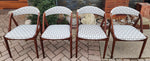 4 RESTORED Mid Century Modern Kai Kristiansen Teak Chairs, Model 31 10