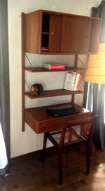 TEAK MODULAR WALL UNIT DANISH WITH STORAGE & DISPLAY - Mid Century Modern Toronto 2