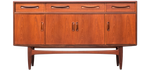 REFINISHED Mid Century Modern Teak Sideboard by V.B.Wilkins for G-Plan, 60