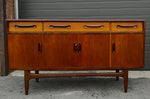 REFINISHED Mid Century Modern Teak Sideboard by V.B.Wilkins for G-Plan, 60