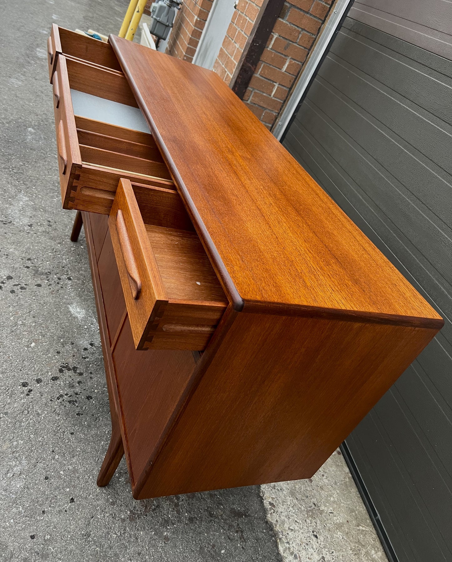 REFINISHED Mid Century Modern Teak Sideboard by V.B.Wilkins for G-Plan, 60"