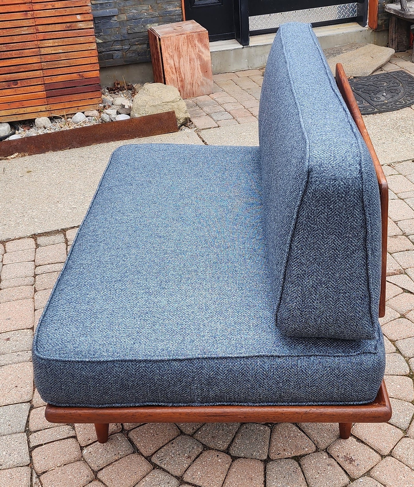 REFINISHED  REUPHOLSTERED MCM Sofa by Peter Hvidt & Orla Molgaard Nielsen