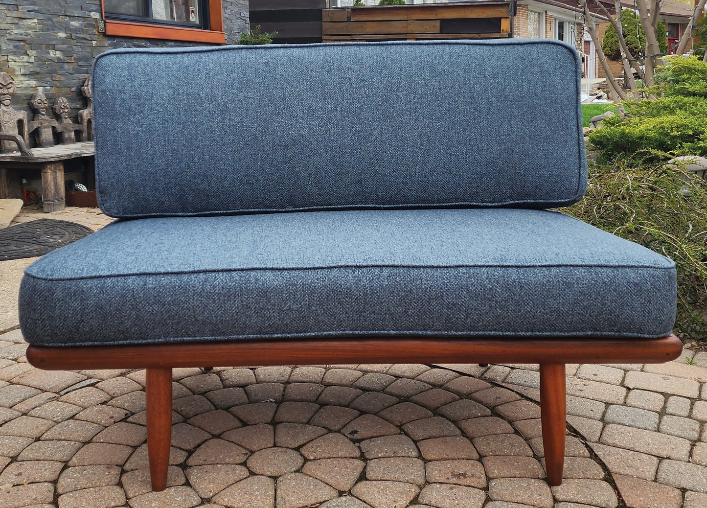 REFINISHED  REUPHOLSTERED MCM Sofa by Peter Hvidt & Orla Molgaard Nielsen