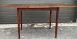 REFINISHED British MCM Extendable Dining Table by A. Cox, Perfect, Compact 42