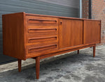 REFINISHED Danish MCM Teak Sideboard by Johannes Andersen for Uldum, 79