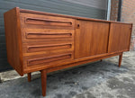 REFINISHED Danish MCM Teak Sideboard by Johannes Andersen for Uldum, 79