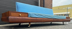 REFINISHED will be REUPHOLSTERED Mid Century Modern A. Pearsall 1709-s Sofa 11