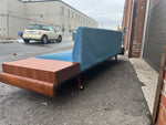 REFINISHED will be REUPHOLSTERED Mid Century Modern A. Pearsall 1709-s Sofa 9