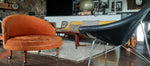 RESTORED Mid Century Modern A. Pearsall Havana Lounge Chair 2