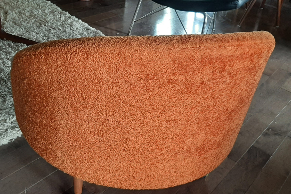 RESTORED Mid Century Modern A. Pearsall Havana Lounge Chair