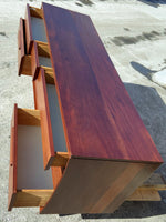 REFINISHED Mid Century Modern SOLID TEAK Dresser by J. Kuypers for Imperial 8