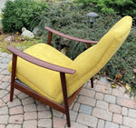REFINISHED REUPHOLSTERED Mid-Century Modern Lounge Chair Recliner by Arnt Lande 9