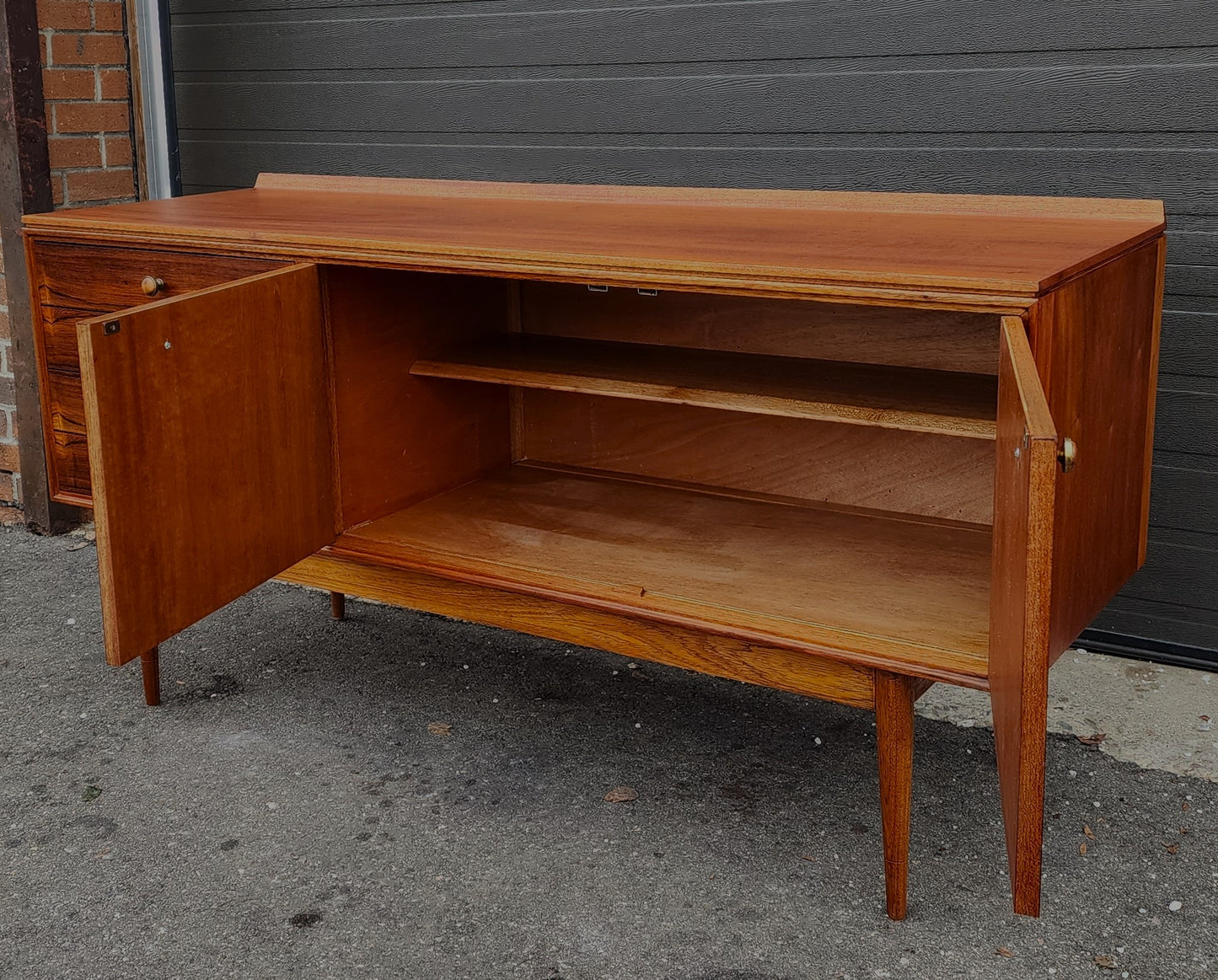 REFINISHED MCM Rosewood Sideboard by R. Heritage for Archie Shine 60"