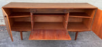 REFINISHED British MCM Sideboard Buffet Bar by Alfred Cox, 66