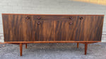 REFINISHED British MCM Sideboard Buffet Bar by Alfred Cox, 66