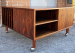 REFINISHED Danish MCM Rosewood Coffee Table w Storage by P.Lovig Nielsen 5