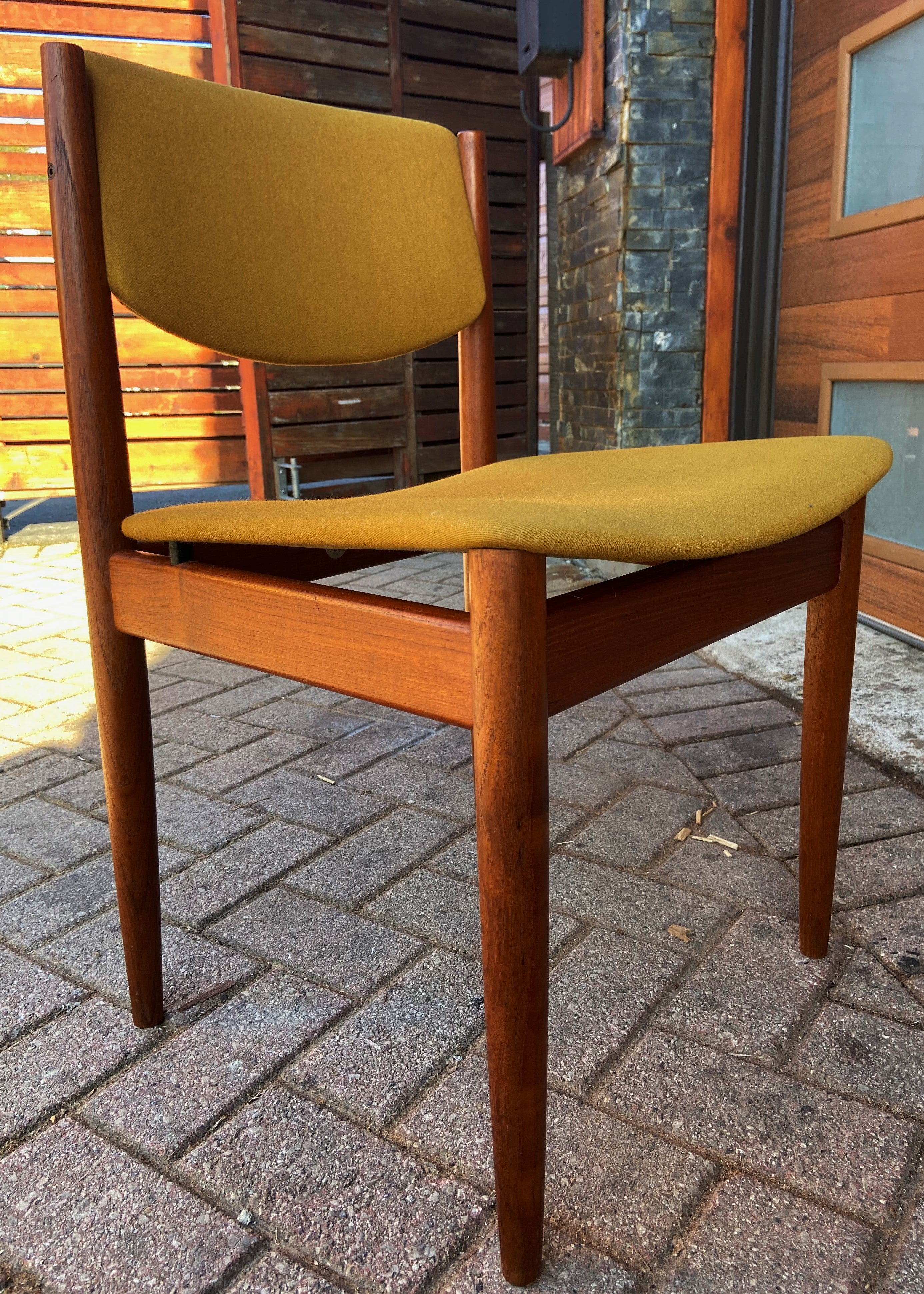 REFINISHED Danish Mid-Century Modern Teak Chair by Finn Juhl