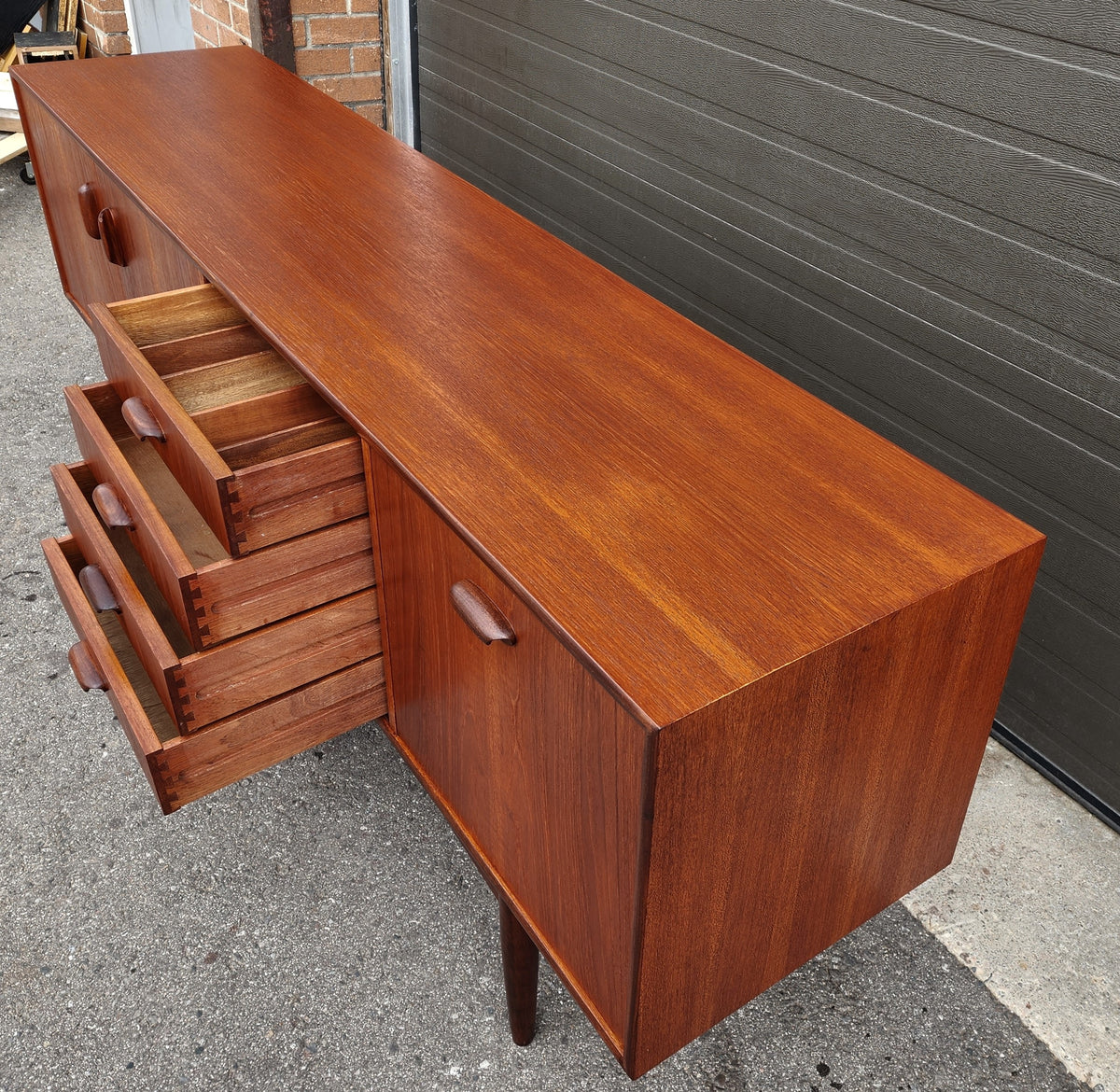 REFINISHED Mid Century Modern Sideboard by Victor B Wilkins for G-Plan 81