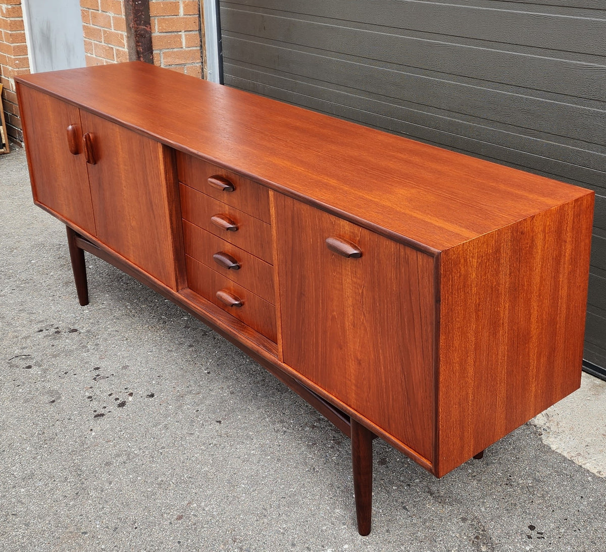 REFINISHED Mid Century Modern Sideboard by Victor B Wilkins for G-Plan 81