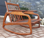 REFINISHED MCM Rocking Chair by Adrian Pearsall, includes NEW CUSHIONS, Perfect 4