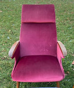 REFINISHED REUPHOLSTERED Mid Century Modern L. Tiengo Sofa & 2 Lounge Chairs 20