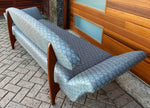 REFINISHED Mid Century Modern Luigi Tiengo Surboard Back Gondola Sofa 6