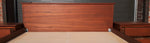 REFINISHED MCM Teak Bed Queen with 2 separate night stands by Mobican, PERFECT 9