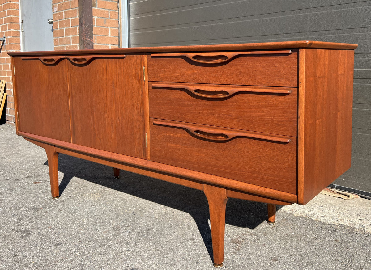 REFINISHED Mid Century Modern Sideboard by T.Robertson for McIntosh 66