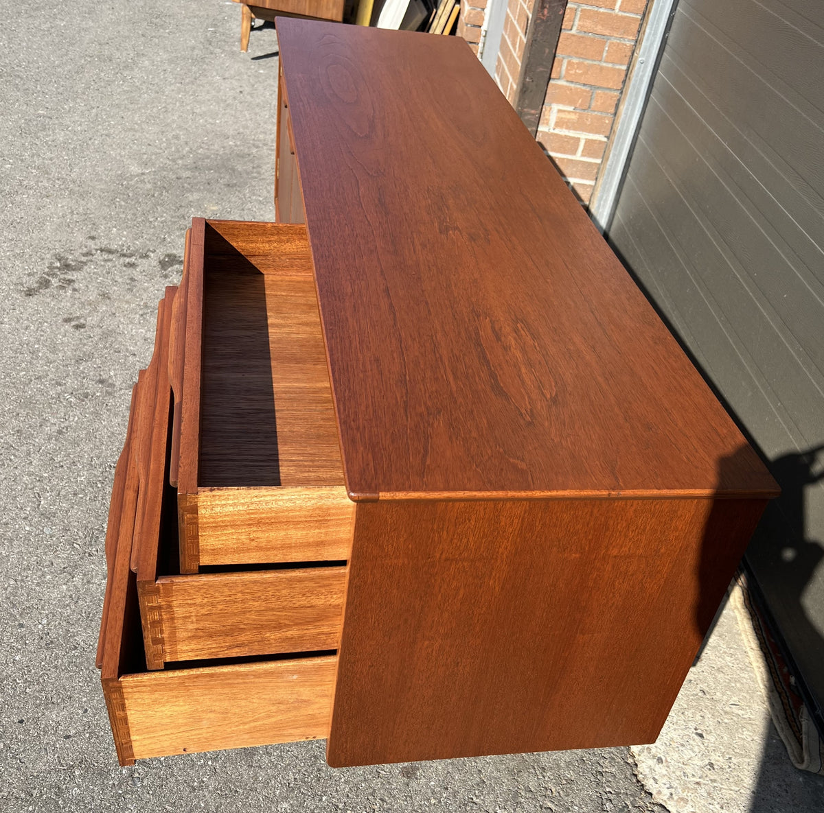 REFINISHED Mid Century Modern Sideboard by T.Robertson for McIntosh 66