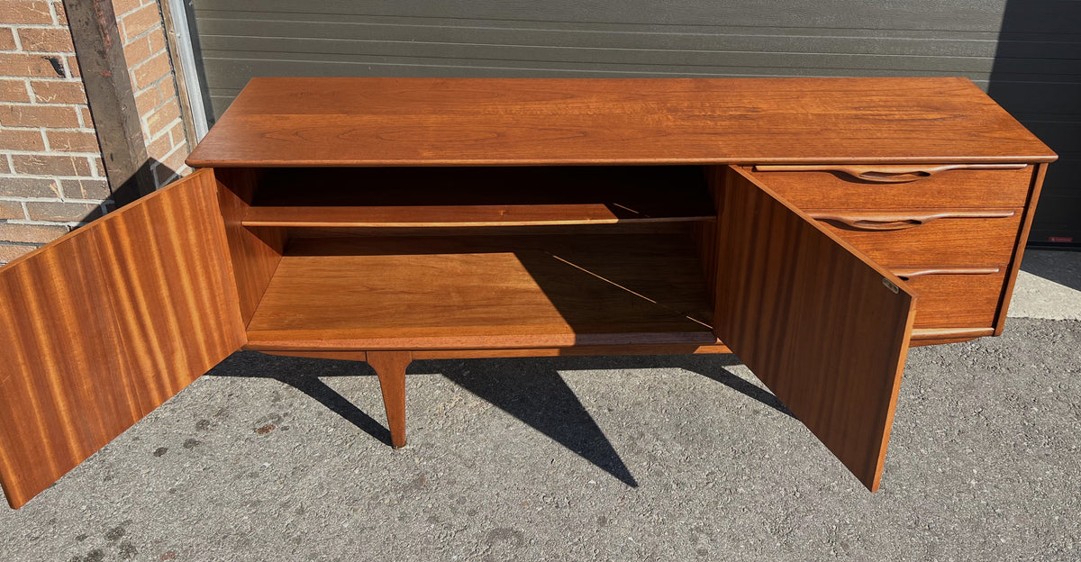 REFINISHED Mid Century Modern Sideboard by T.Robertson for McIntosh 66
