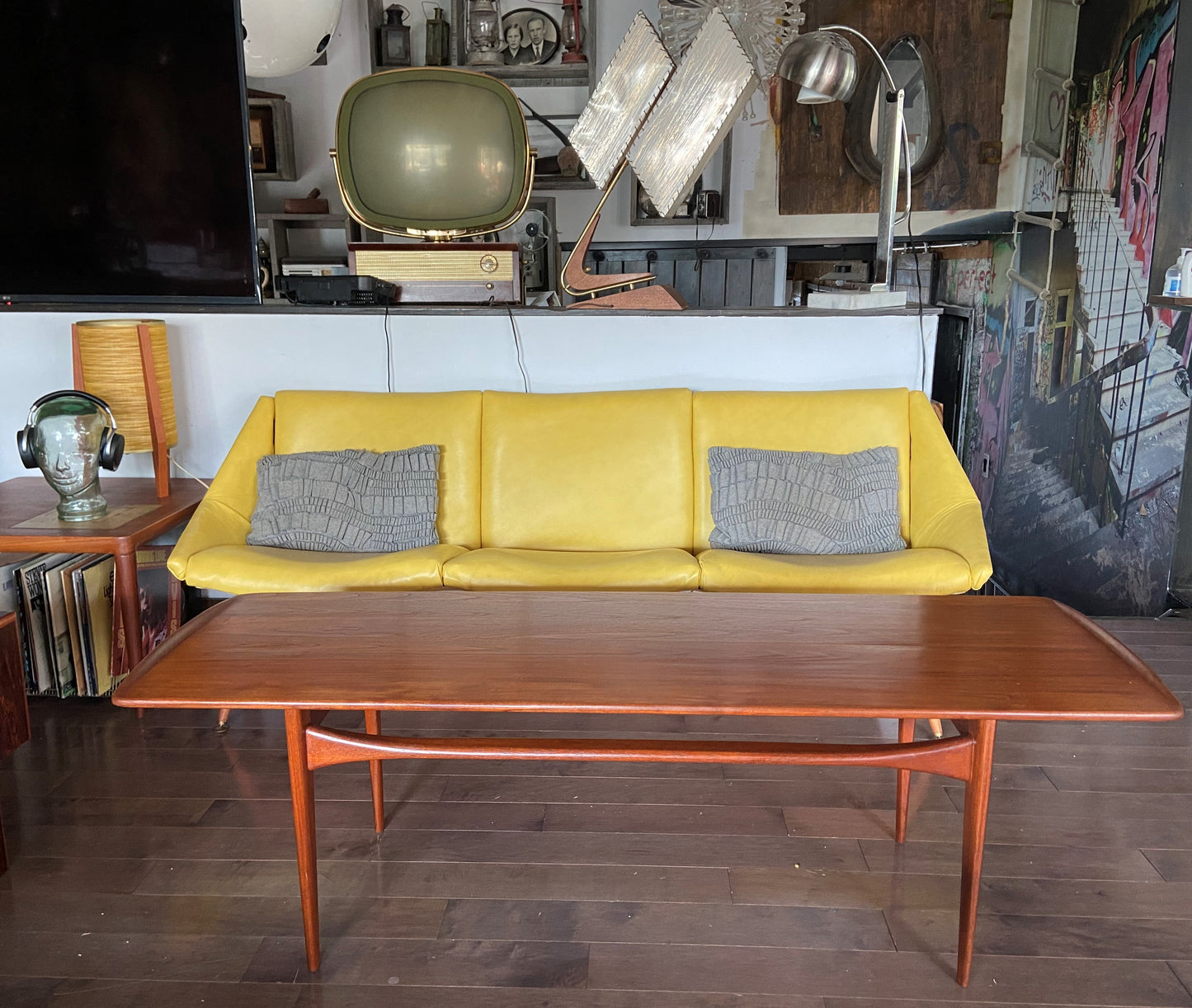 REFINISHED Mid Century Modern Solid Teak Coffee Table by France & Son, FD503, PERFECT