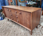 REFINISHED Mid Century Modern Walnut Sideboard by Russell Spanner, 68