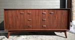 REFINISHED Mid Century Modern Walnut Sideboard by Russell Spanner, 68