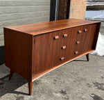 REFINISHED Mid Century Modern Walnut Sideboard by Russell Spanner, 68