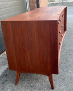 REFINISHED Mid Century Modern Walnut Sideboard by Russell Spanner, 68
