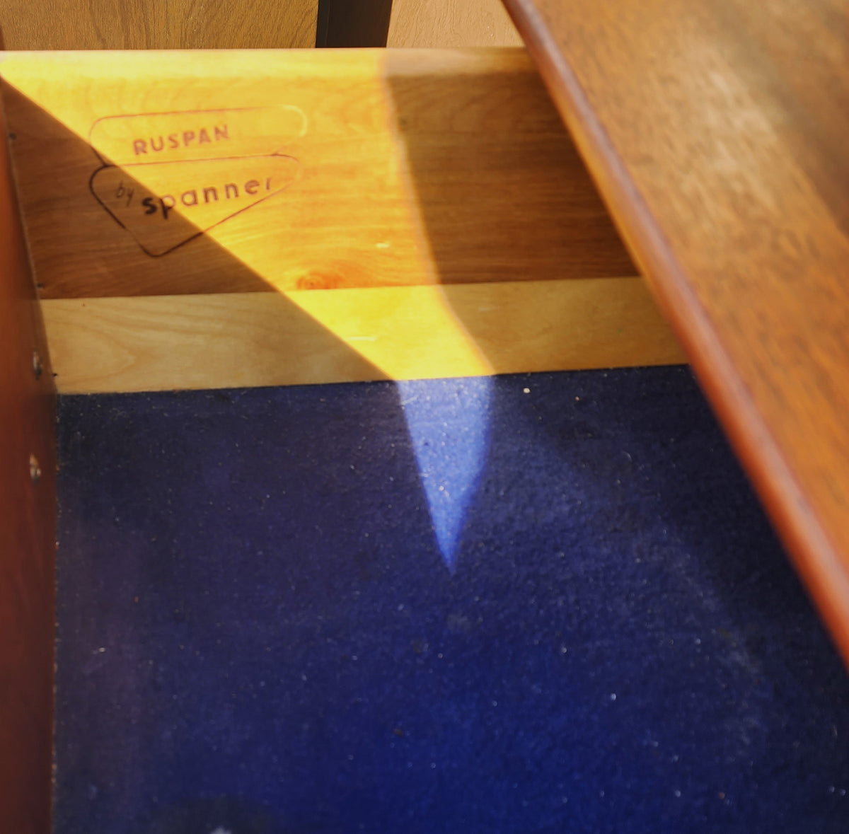 REFINISHED Mid Century Modern Walnut Sideboard by Russell Spanner, 68