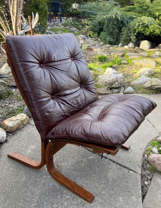 Mid Century Modern Ingmar Relling Westnofa Siesta Lounge Chair