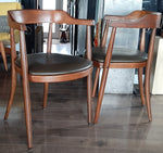 2  REFINISHED solid wood armchairs by Henderson Furniture, PERFECT - Mid Century Modern Toronto 3