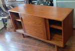 REFINISHED MCM Teak Sideboard Buffet 48.5