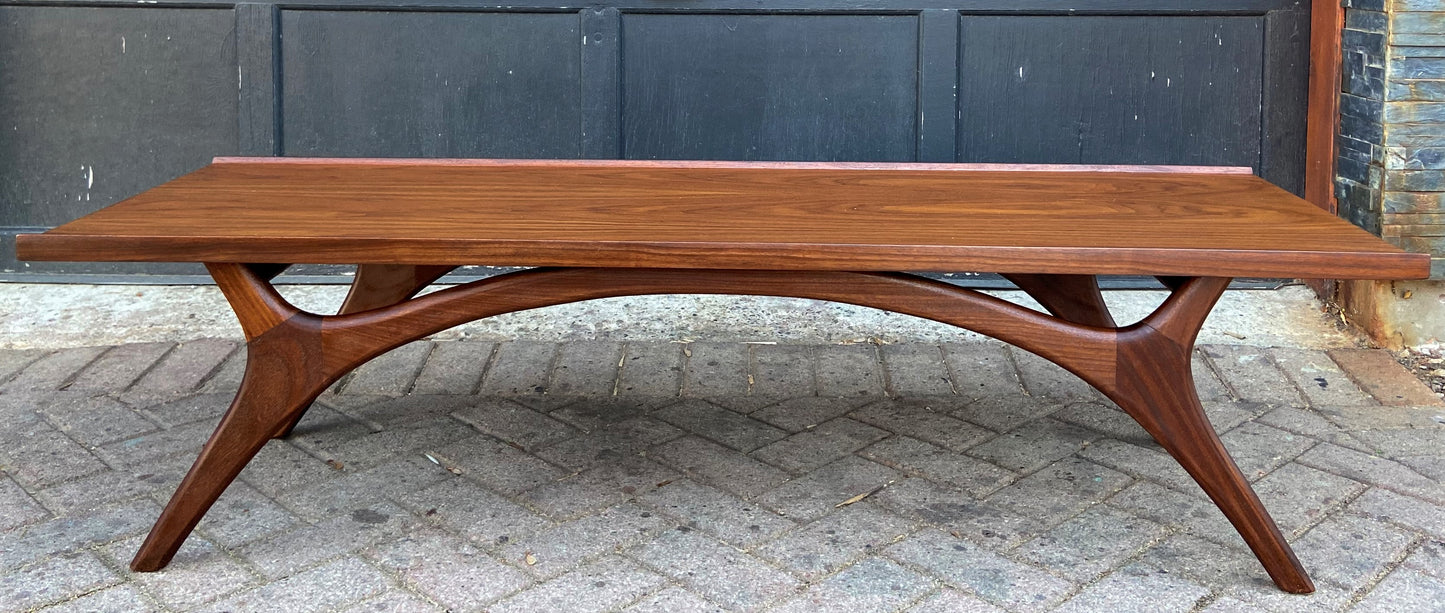 REFINISHED MCM Coffee Table in style of A.Pearsall and V.Kagan, PERFECT