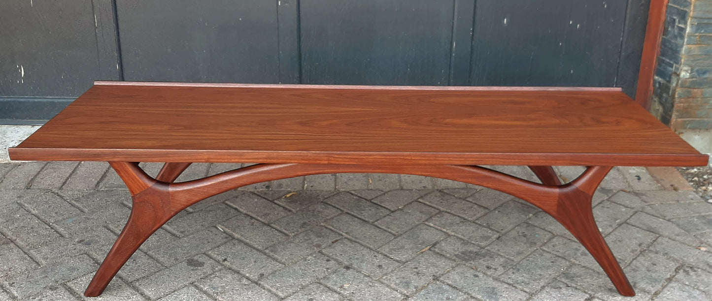 REFINISHED MCM Coffee Table in style of A.Pearsall and V.Kagan, PERFECT