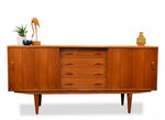 REFINISHED Danish MCM Teak Sideboard by IB Kofod-Larsen for Clausen and Son 1