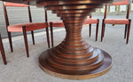 Mid-Century Modern Circular Dining Table D 60