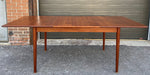 REFINISHED Mid Century Modern Extending Teak Table by Nils Jonnson for Troeds 3