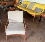 REFINISHED MCM Lounge Chair NEW CUSHIONS in Knoll stain resistant fabric, Perfect 4