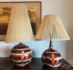 Set of 2 Mid Century Modern table lamps by Maurice Chalvignac 1